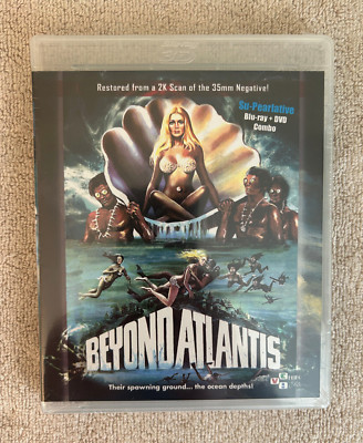 Beyond Atlantis (Sea Creatures) (1973) Blu-ray + DVD 70s Sci-Fi Horror NEW