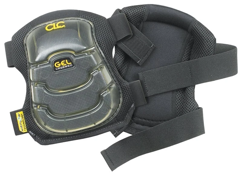 NEW CLC CUSTOM LEATHERCRAFT 367 AIRFLOW GEL KNEEPADS ELASTIC STRAPS - Image 1 of 1