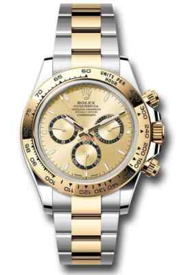 2026 Rolex Daytona 40mm 126503 Two-Tone Champagne Dial Steel Yellow Gold Unworn