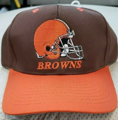 BRAND NEW! VINTAGE CLEVELAND BROWNS EMBROIDERED TEAM NFL SNAPBACK HAT