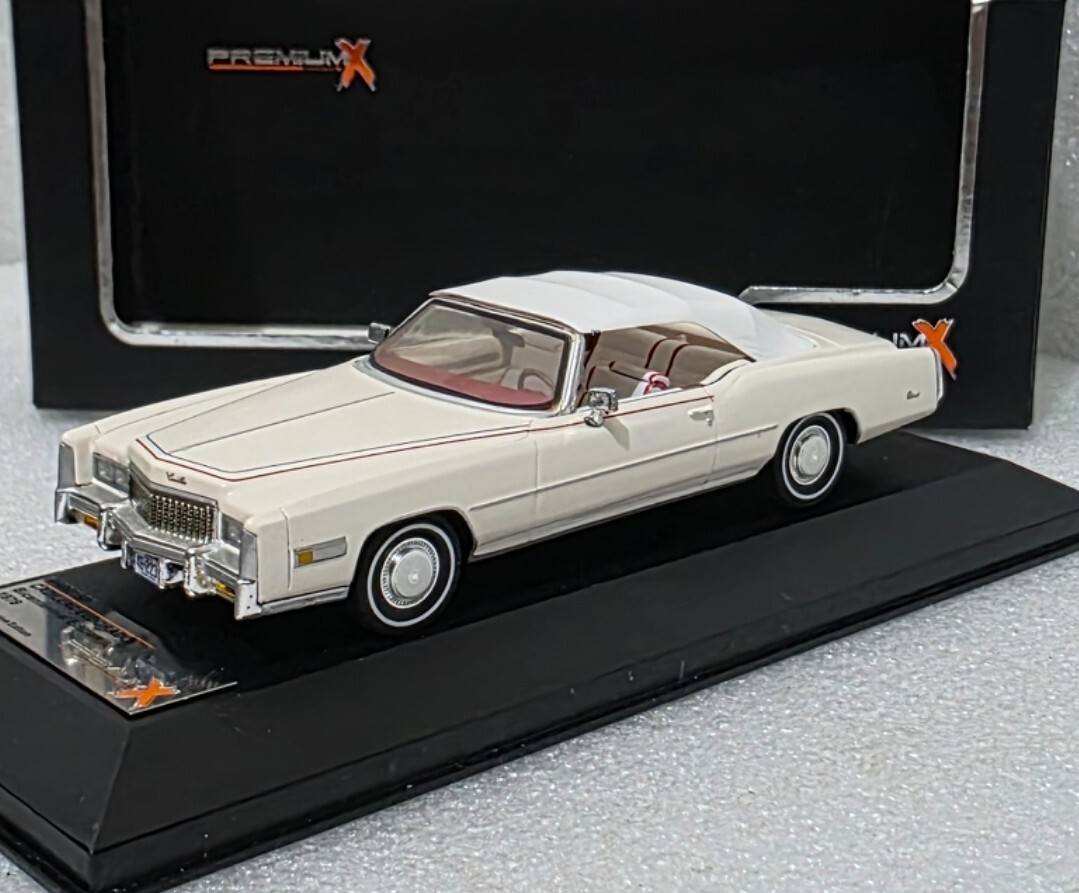 Cadillac Eldorado Bicentennial USA Ed. White 1976 1:43 Premium-X
