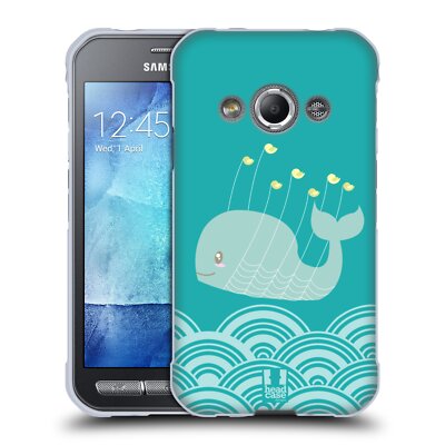 HEAD CASE DESIGNS KAWAII WHALE SOFT GEL CASE FOR SAMSUNG PHONES 4