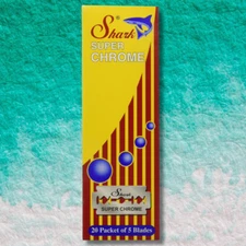 100 Super Chrome Double Edge Safety Razor Blades