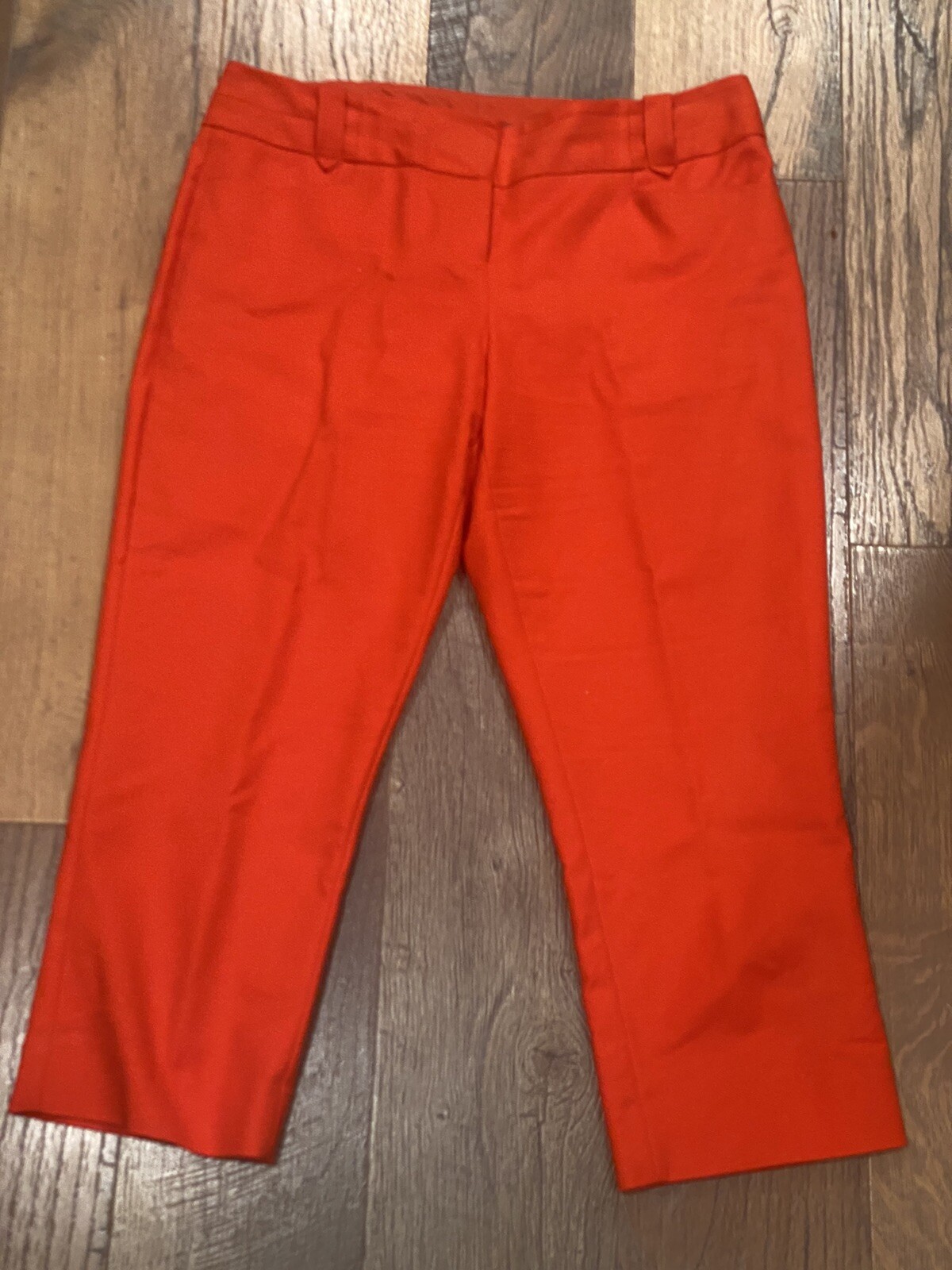 The Limited Cassidy Fit Women's Orange Capri Cropped Pants Size 6 ~  Pre-owned | eBay