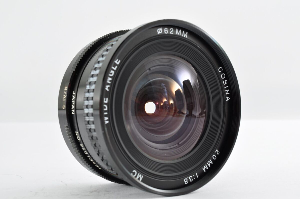 Cosina MC 20mm f/3.8 Ultra Wide Angle Lens Nikon F Mount Cosina MC 20mm f/3.8 Ultra Wide Angle Lens Nikon F Mount