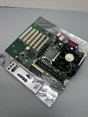 Motherboard Intel D845EBG2 + RAM + Shield + Heat Sink +CPU