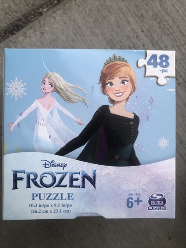 Disney's Frozen 48 Piece Jigsaw Puzzle 10.3" x 9.1" New in Box