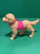 Barbie Pet Dog Mattel Vintage - Walking Golden Retriever w Leash   