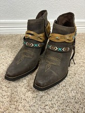 NEW Crush By Durango Womens Dark Chestnut Western Cowboy Boots Size 6.5