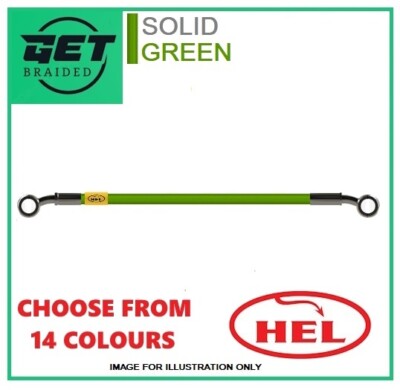 HEL Braided Stainless Brake Hoses Lines for Cagiva Mito Mk1 1990-1991