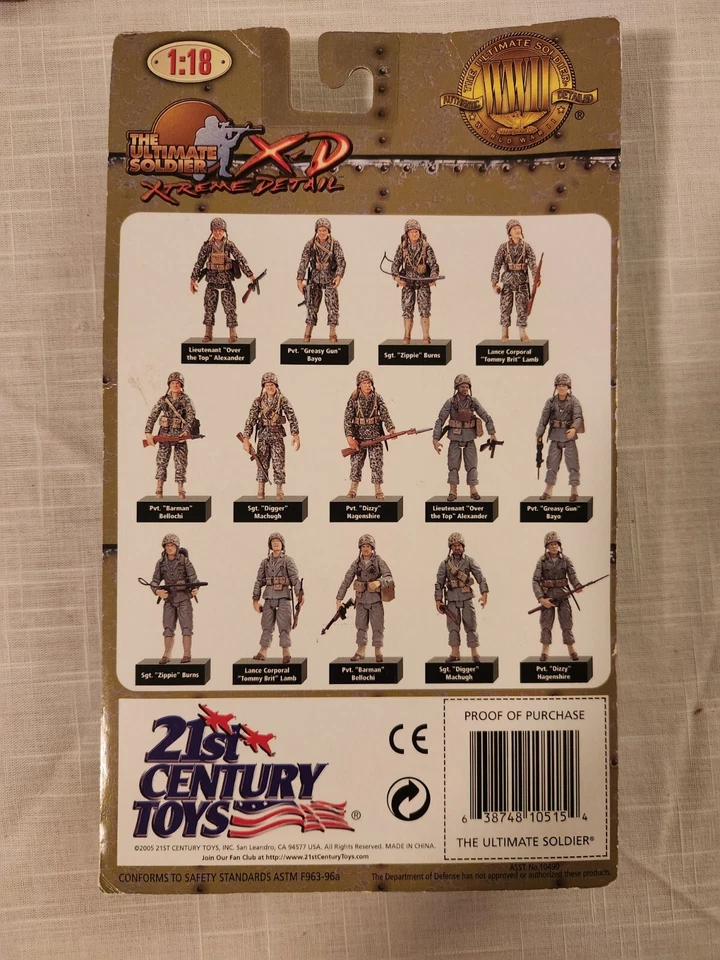 Soldados japoneses siglo XXI ULTIMATE SOLDIER XD 1:18 LT WATANABE Y PVT YAMATO Foto 3 de 4