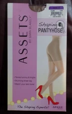 ASSETS by Sara Blakely Spanx Brand 126B Shaping Pantyhose, NUDE Size 5 NWT