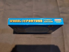 Wheel of Fortune Family Edition for NES Nintendo Complete In Box CIB Great Shape