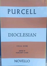 Dioclesian, Purcell; Novello Vocal Score