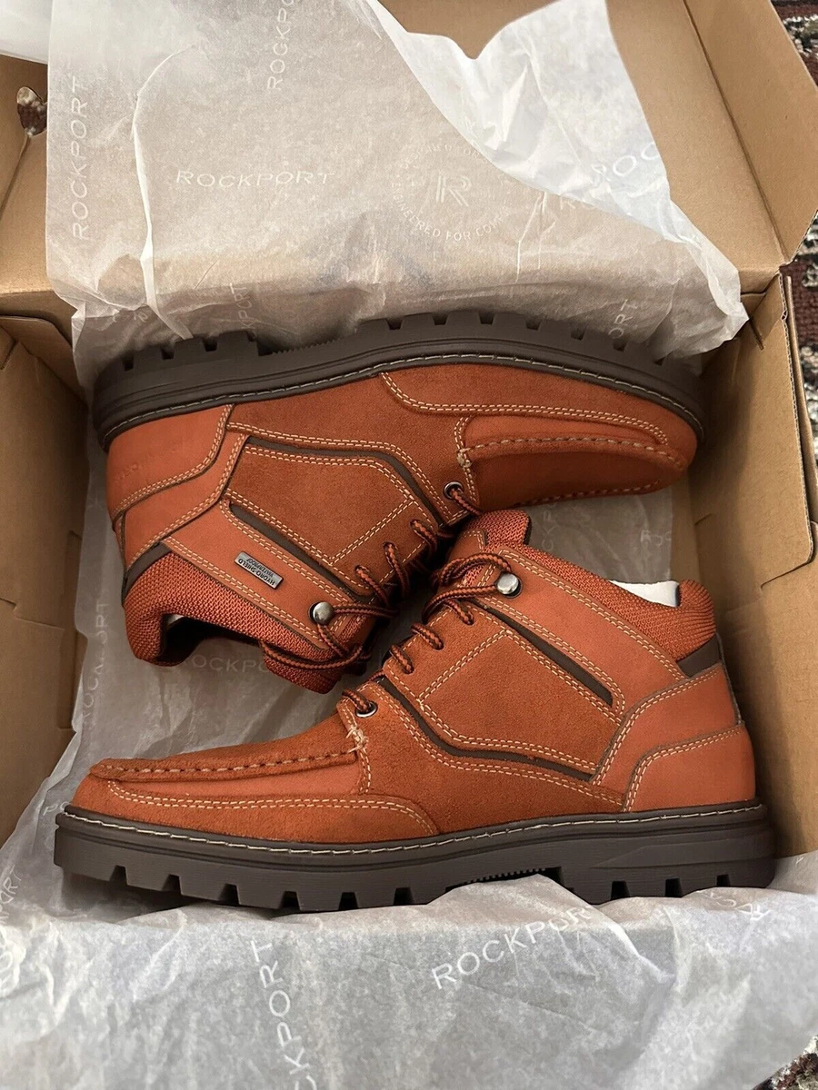 8 12 Rockport Weather Ready Marangue II Men s Brown Leathe