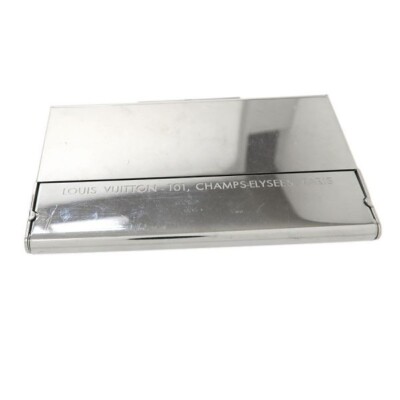 Louis Vuitton ステンレススチール マネークリップ 美品】LOUIS VUITTON マネークリップ ステンレススチール 楽天