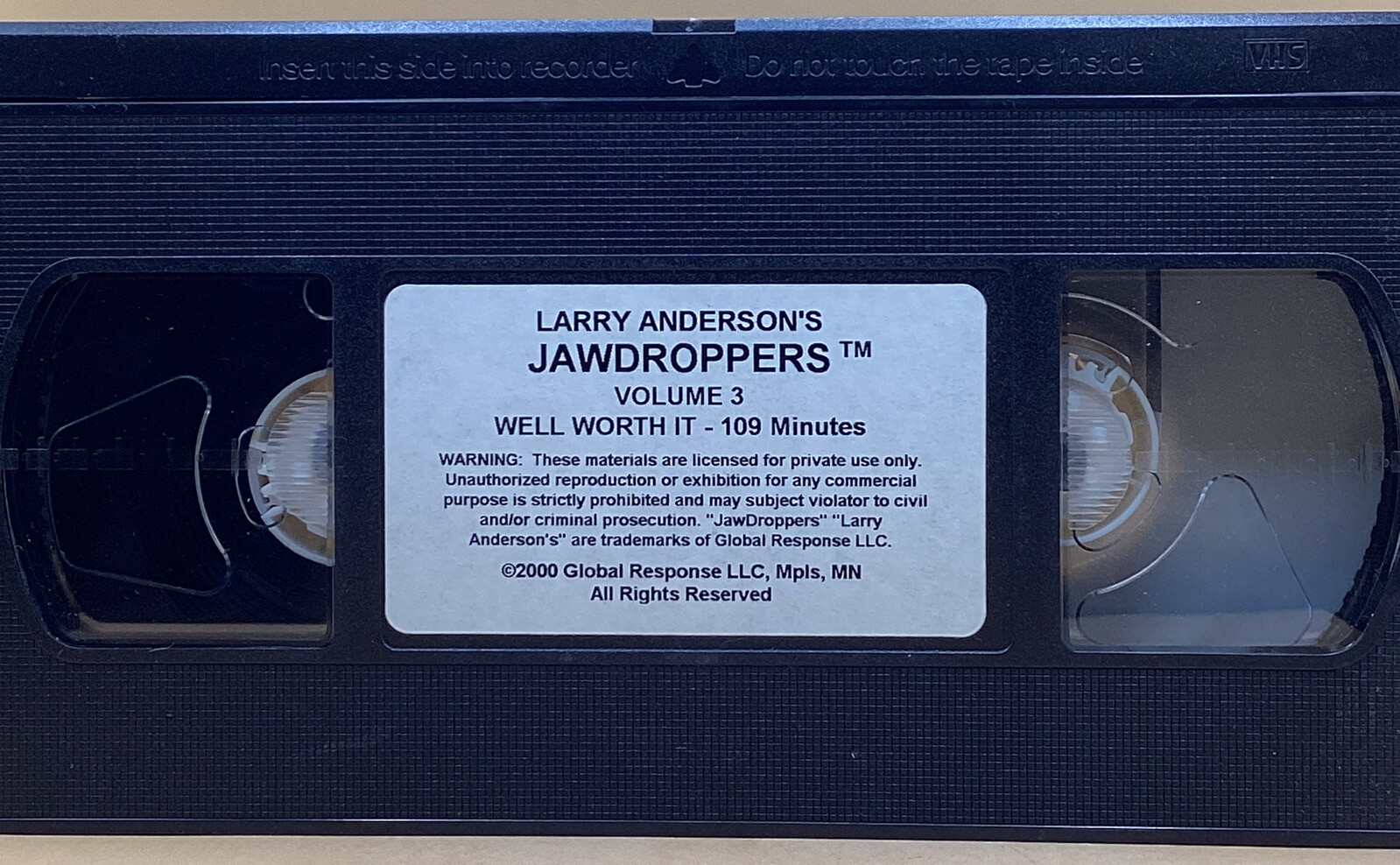 Jaw Droppers Volume 3 VHS 2000 Larry Anderson Magic Tricks **Buy 2 Get 1 Free** eBay