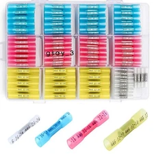 800/100x Waterproof Heat Shrink Butt Wire Splice Crimp Connectors Terminals Kit