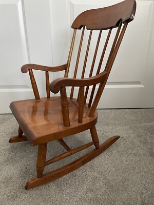 Nichols&Stone ロッキングチェア●D103B003 Vintage Nichols and Stone Windsor Rocking Chair. | eBay