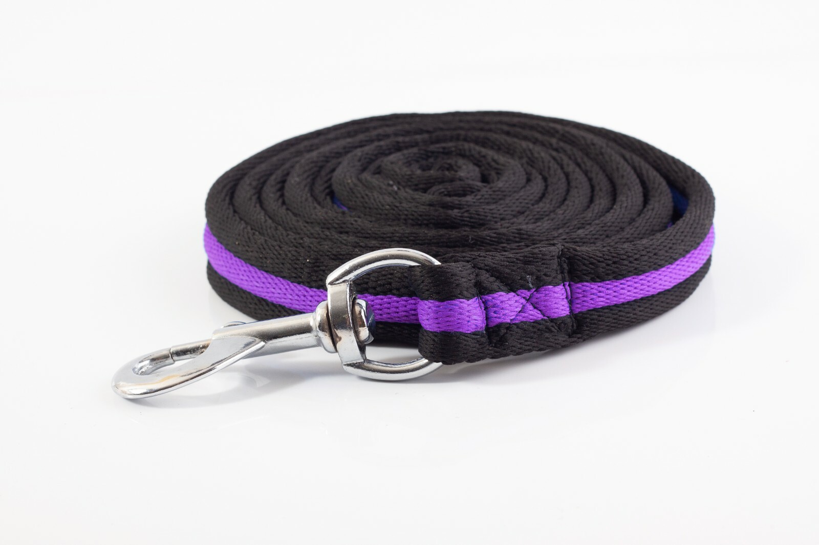 Gee tac Morbido Guida Corda / Lunghina Linea Cane Guida 2.4m Nero/Viola