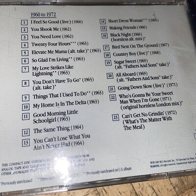 Muddy Waters CDボックスセット 3枚組 MUDDY WATERS * 80 Greatest Hits * NEW 3-CD BOX SET * All