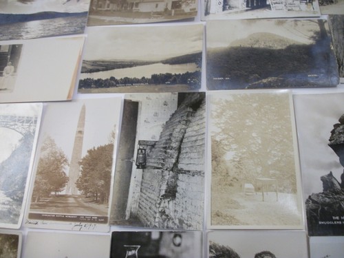 RPPC VERMONT 50 POSTCARD LOT OLD PEOPLE PLACES THINGS HISTORICAL REAL PHOTO! - Picture 10 of 17