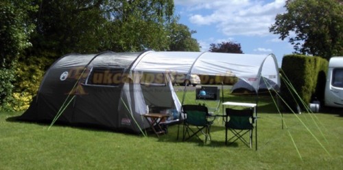 Coleman Coastline 4 Deluxe, 4 Man Tent with Awning…hardly used