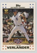 2007 Topps Opening Day Justin Verlander #187 1c0k