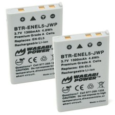 Wasabi Power Battery 2-Pack for Nikon EN-EL5