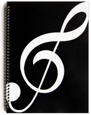 Blank Music Notebook,100 Pages Composition Manuscript Staff Pape,Manuscript N...