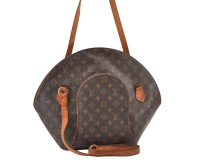 Authentic Louis Vuitton Monogram Ellipse Shopping Shoulder Bag M51128 LV 581AB