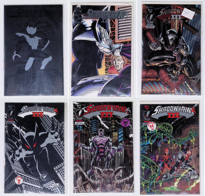 Shadowhawk II #1-2, Shadowhawk III#1-4 (Image Comics May 1993)
