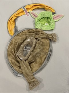 Costume carrozzina Disney Store Star Wars bambino Yoda GROGU Hover taglia 2