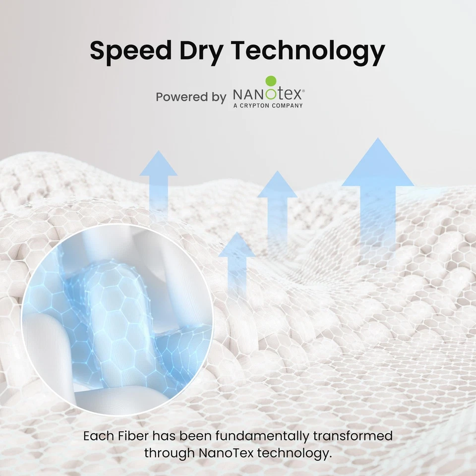 Juego de Sábanas Queen Nanotex Super Soft Cooling 4 Piezas - Fácil Cuidado Ajustable Fl... Foto 3 de 4