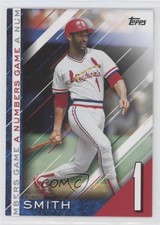 2020 Topps Update A Numbers Game Ozzie Smith #NG-21 HOF 04br
