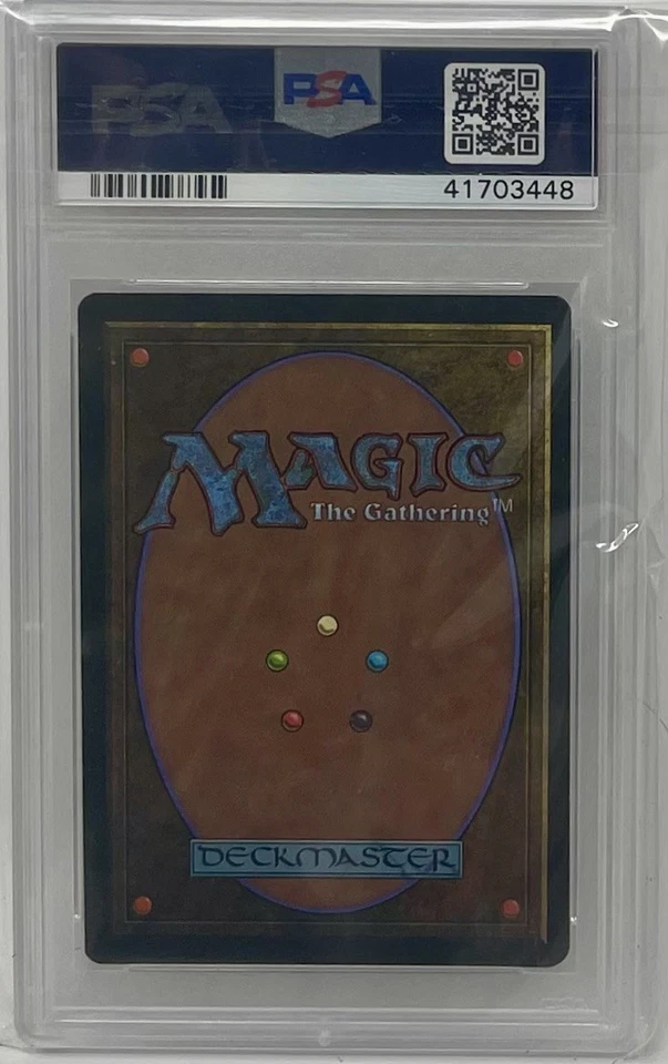 MTG Magic - The Dark - Word of Binding - PSA 9 - Image 3 of 3