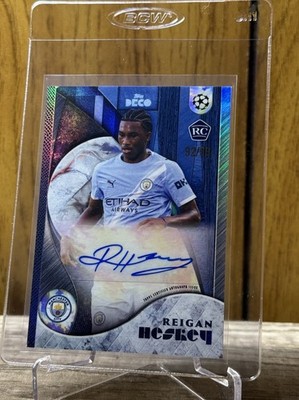 2025-26 Topps Deco Reigan Heskey Rookie Auto /99 Manchester City