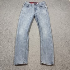 Levi's 514 Jeans Kids Sz 16 Blue Denim Regular Fit Straight Leg 28x30