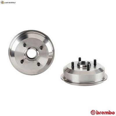 2x BREMSTROMMEL 14.5722.10 FÜR FORD FIESTA/III/IV/Hatchback/Van KA ESCORT/VI