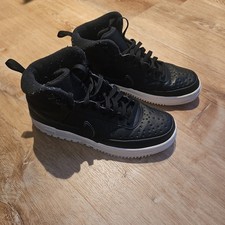 Nike Mens Court Vision Mid DR7882-002 Black Basketball Shoes Sneakers Size 9