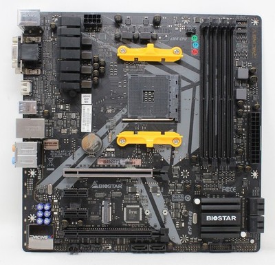 Biostar Racing B450GT3 AMD B450 microATX Mainboard Sockel AM4 (#37580)