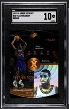 1997-98 SPx TRACY MCGRADY #442 Bronze Rookie RC SGC 10 Raptors NBA Legend