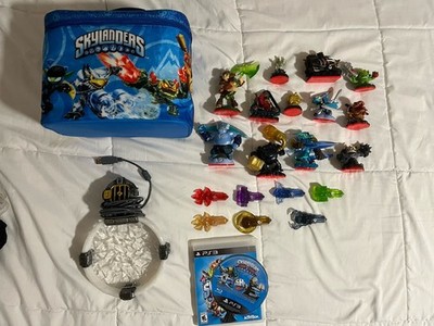 Skylanders Trap Team PS3 Bundle Game Portal 14 Figures 7 Traps Wallop Case Lot
