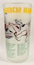 1956 KENTUCKY DERBY GLASS    --- TWO STARS ---  IT'S IN MINT CONDITION