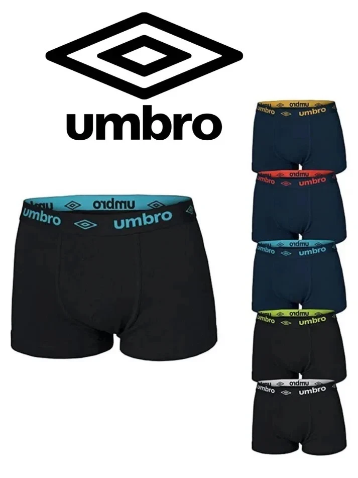 UMBRO - Boxer uomo elastico esterno - 6 pezzi assortiti Art.716 - Immagine 1 di 1