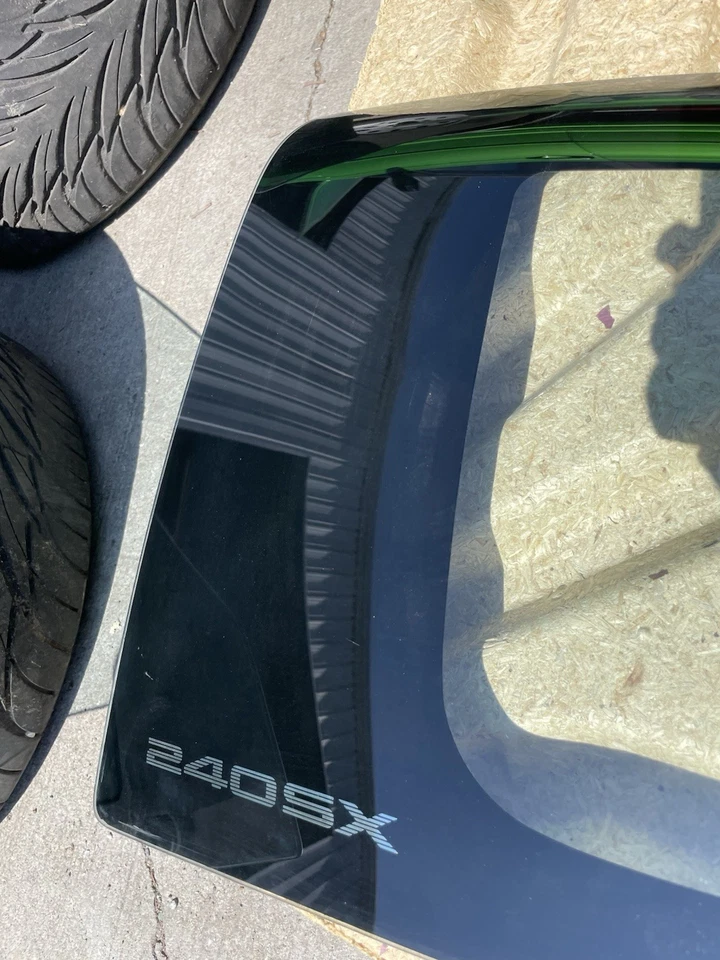 89-93 Nissan 240sx S13 Piloto Trasero Izquierdo Cuarto Ventana Vidrio Fastback Escotilla Derecha Foto 2 de 4