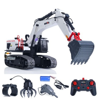 Gebrauchter HUINA 1:14 RTR RC-Bagger Modell 1594 Spielzeug mit Licht und Sound