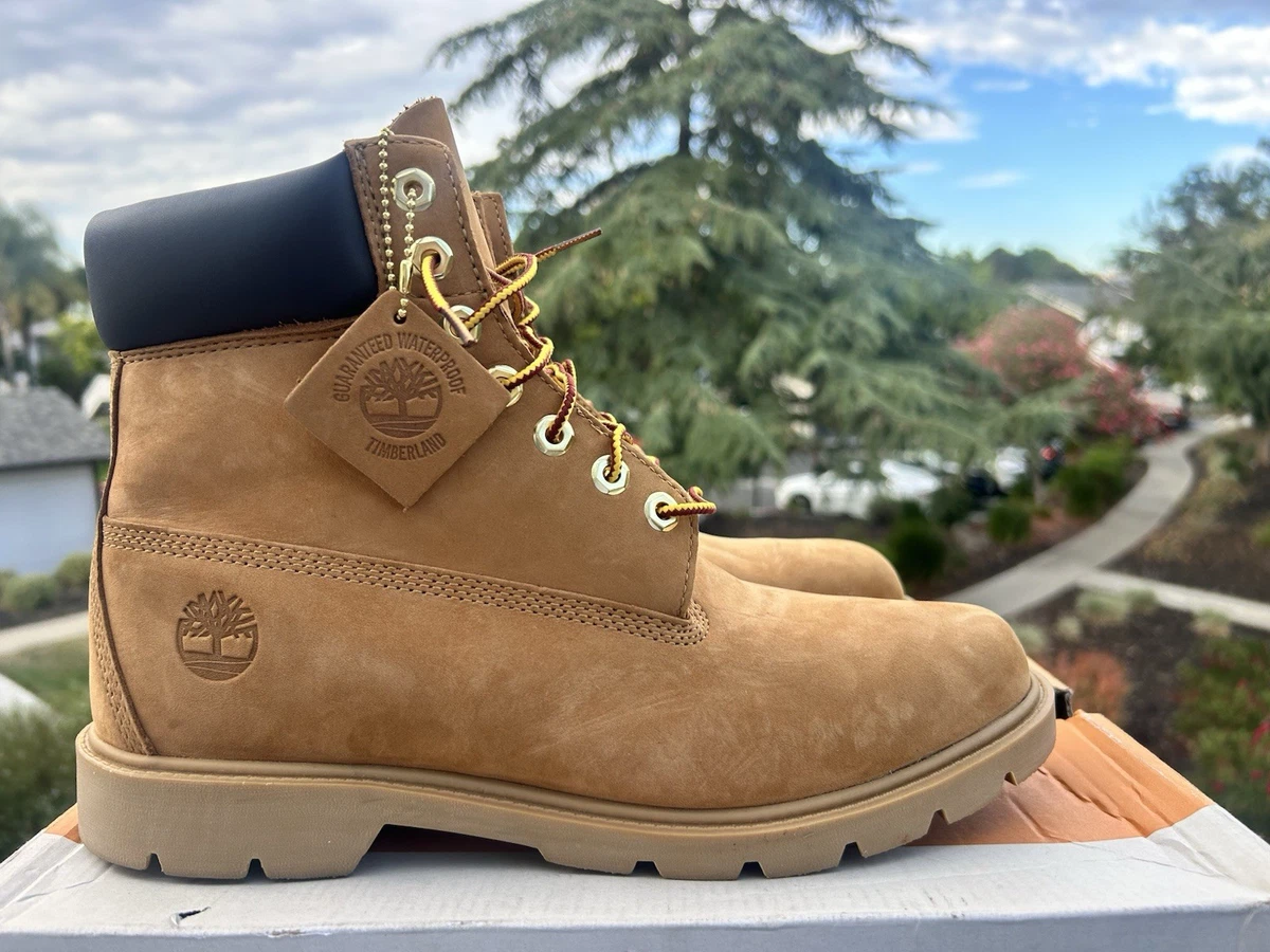 Timberland A1HK5 Ortholite Mustard Canvas LaceUp Ankl Chukka Boots Men 9.5 China Men main image 2