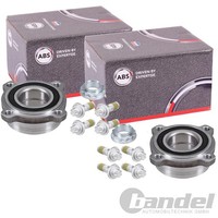 2X A.B.S. Radlager/Radnabe Mit ABS-RING Hinten Passend FüR BMW 5 6 7 X5 | 201453