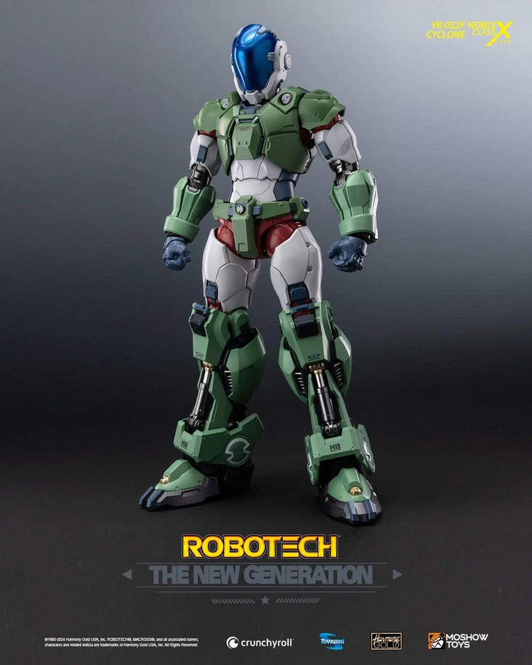 Figura de acción Moshow Toys RoboTech The New Generation YR-052 F Cyclone VENDEDOR DE EE. UU. Foto 2 de 4